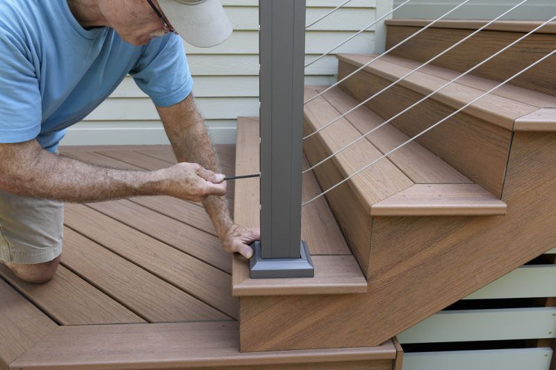 Wood Railing Repair in Olathe, KS